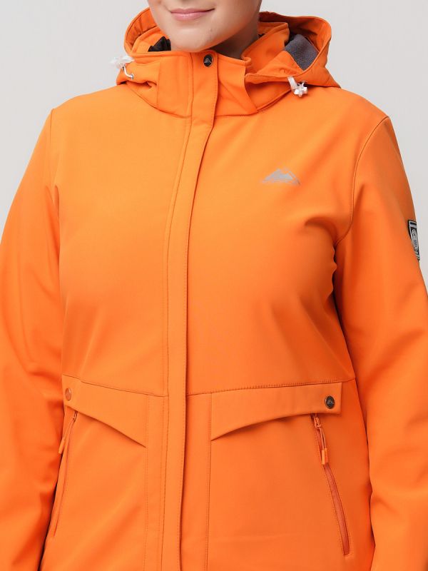 Orange MTFORCE bigsize windbreaker 2032-1O